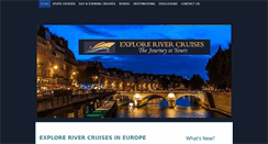 Desktop Screenshot of explorerivercruises.com